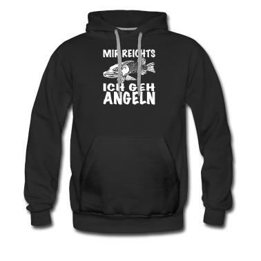 Angeln Hoodie - Angeln mir reichts Hecht Geschenk