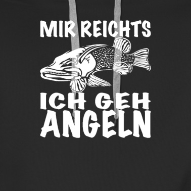 Angeln Hoodie - Angeln mir reichts Hecht Geschenk
