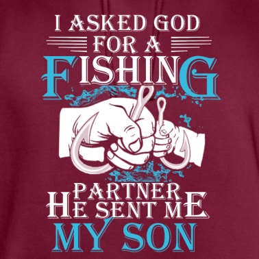 Angeln Hoodie - Papa und Sohn Angeln Spruch Geschenk