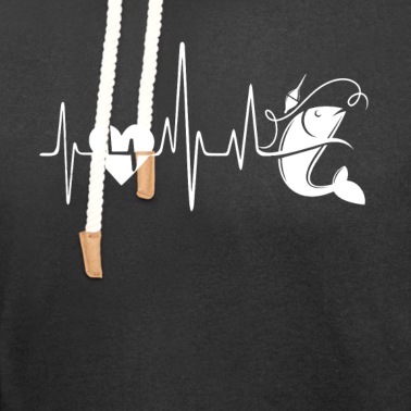 Angeln Hoodie - Angeln Angeln Herzschlag