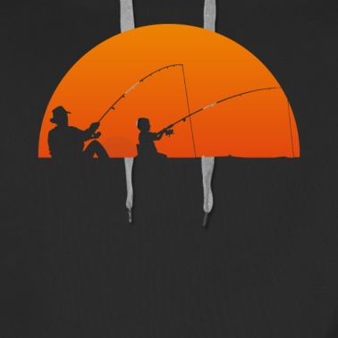 Angeln Hoodie - Angeln Vater und Sohn