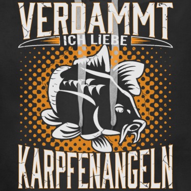 Angeln Hoodie - Ich Liebe Karpfen angeln