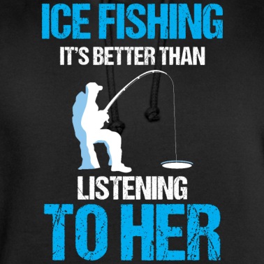 Angeln Hoodie - Fischen Angeln Eis Eisangeln Eisfischen Eisangler