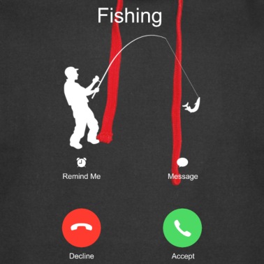 Angeln Hoodie - Angeln Sport Fischer Haken Anruf Lustig Geschenk