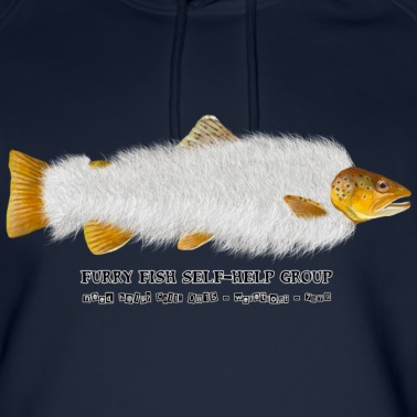 Angeln Hoodie - Fisch Selbsthilfegruppe