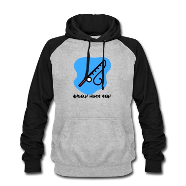 Angeln Hoodie - Angeln muss sein