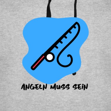 Angeln Hoodie - Angeln muss sein