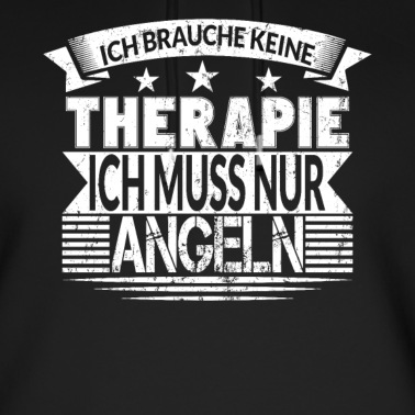 Angeln Hoodie - ICH MUSS NUR ANGELN