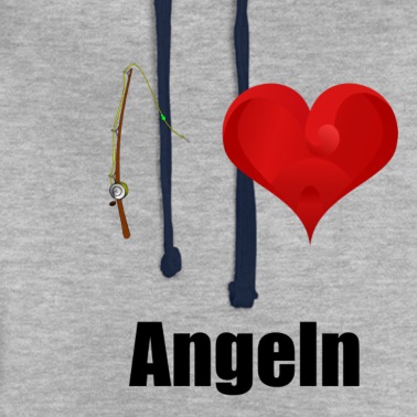 Angeln Hoodie - I love angeln, Angeln
