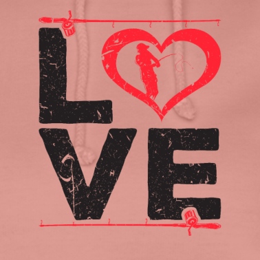 Angeln Hoodie - Ich liebe Angeln - Angeln Fische Geschenk