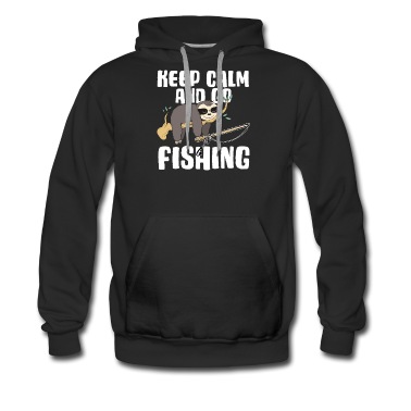 Angeln Hoodie - Angeln Faultier