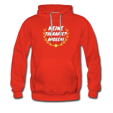 Angeln Hoodie - Meine Therapie Angeln!