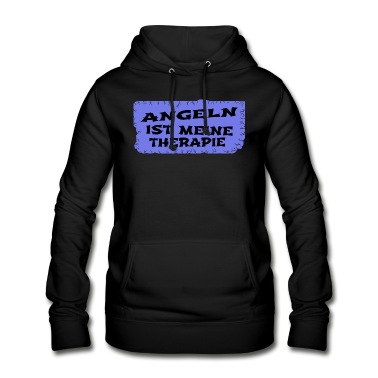 Angeln Hoodie - Angeln ist meine Therapie