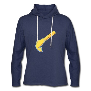 Angeln Hoodie - Angeln mit Fisch