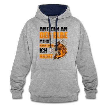 Angeln Hoodie - Angeln Elbe