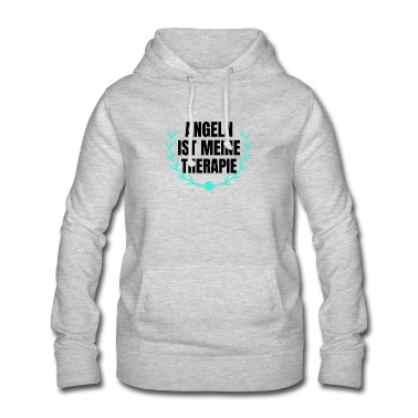 Angeln Hoodie - Angeln ist meine Therapie