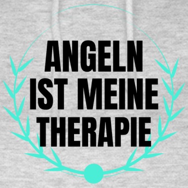 Angeln Hoodie - Angeln ist meine Therapie
