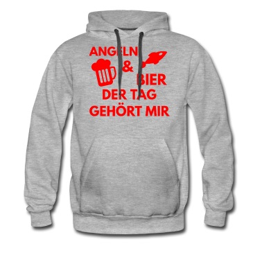 Angeln Hoodie - Angeln und Bier