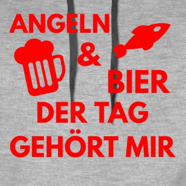 Angeln Hoodie - Angeln und Bier