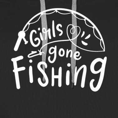 Angeln Hoodie - Anglerin Angeln