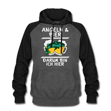 Angeln Hoodie - angeln und bier
