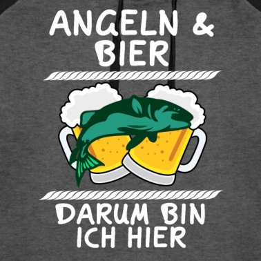 Angeln Hoodie - angeln und bier