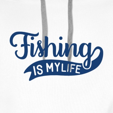 Angeln Hoodie - Angeln ist mein Leben