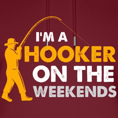 Angeln Hoodie - wochenende angeln