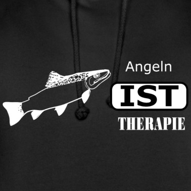 Angeln Hoodie - Angeln ist Therapie