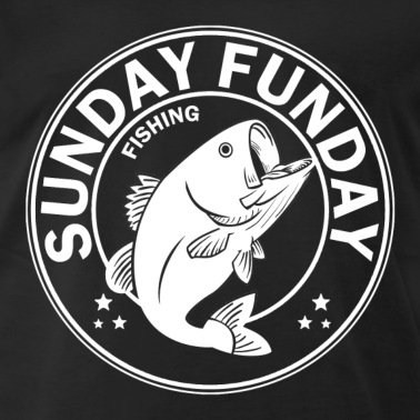 Angeln T-Shirt - Sunday Funday Fishing