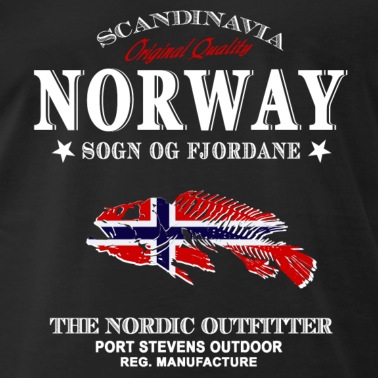 Angeln T-Shirt - Norway Fishing