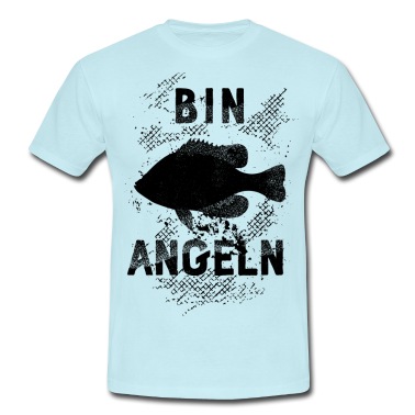 Angeln T-Shirt - Bin Angeln