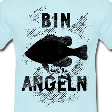 Angeln T-Shirt - Bin Angeln