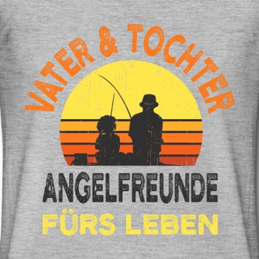 Angeln T-Shirt - Vater und Tochter Angeln