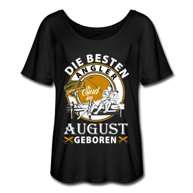 Angeln T-Shirt - Angeln Angler Geburtstag August Lustiges Geschenk