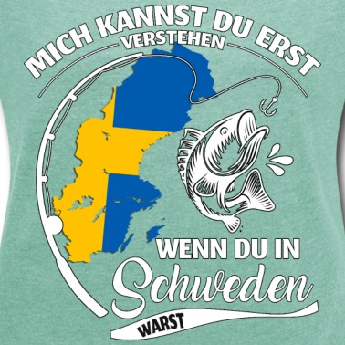 Angeln T-Shirt - Mich kannst du erst verstehen # Schweden