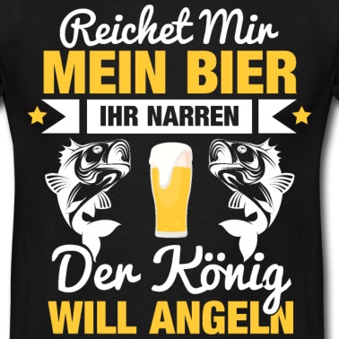 Angeln T-Shirt - Angeln Bier Angler