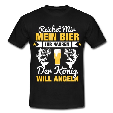 Angeln T-Shirt - Angeln Bier Angler