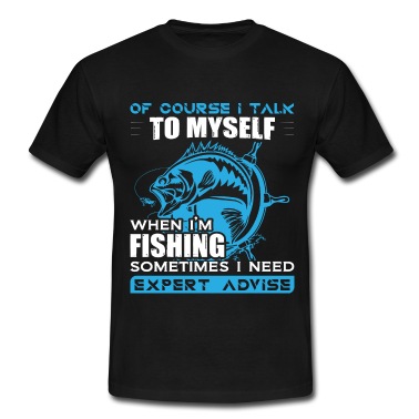 Angeln T-Shirt - Lustiger Angler Spruch mit coolem Print