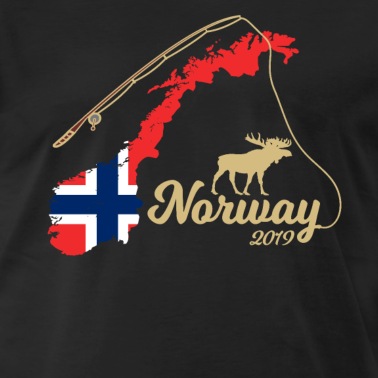 Angeln T-Shirt - keine Therapie Norwegen Geschenk