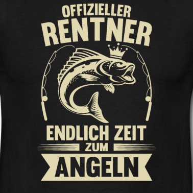 Angeln T-Shirt - Angler Rentner Endlich Zeit zum Angeln Rente