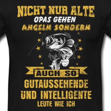 Angeln T-Shirt - Angeln Angelrute