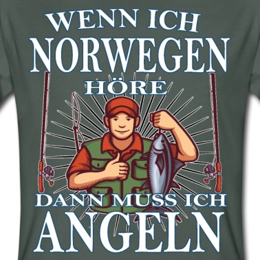 Angeln T-Shirt - Angeln Norwegen