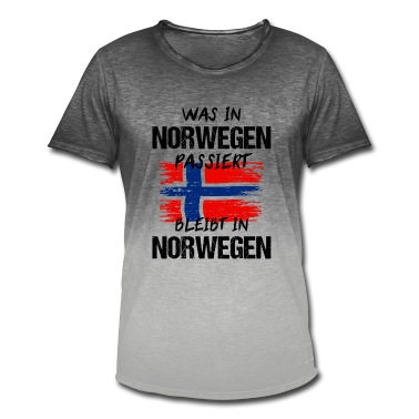 Angeln T-Shirt - Norwegen Angeln Angler Fischen Fischer Geschenk