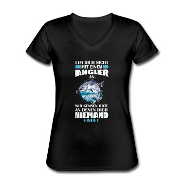 Angeln T-Shirt - Lustig Angel Fisch Angler Fischer Angeln outfit