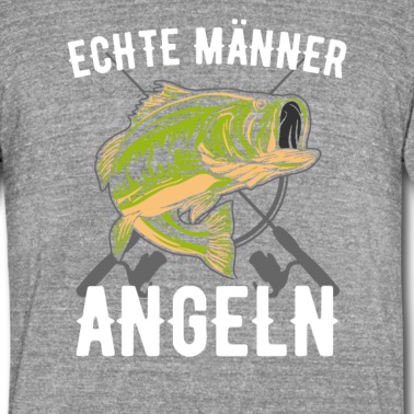 Angeln T-Shirt - Echte Männer Angeln