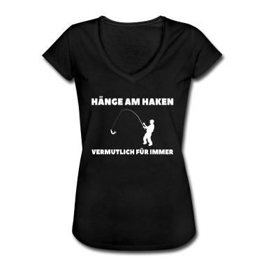 Angeln T-Shirt - Hänge Am Haken JGA Bräutigam Angler Hochzeit
