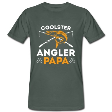 Angeln T-Shirt - Angler Papa Angeln Vatertag Geschenk