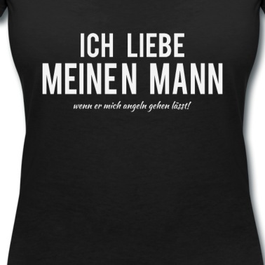 Angeln T-Shirt - Weihnachtsgeschenk Frau Angeln