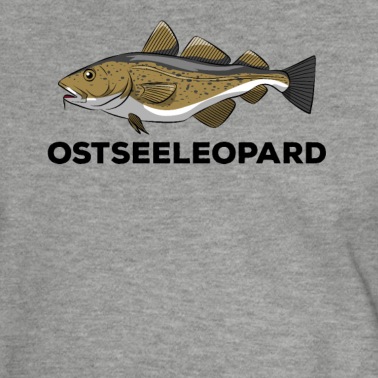 Angeln T-Shirt - Dorsch Kabeljau Ostseeleopard Geschenk Angler